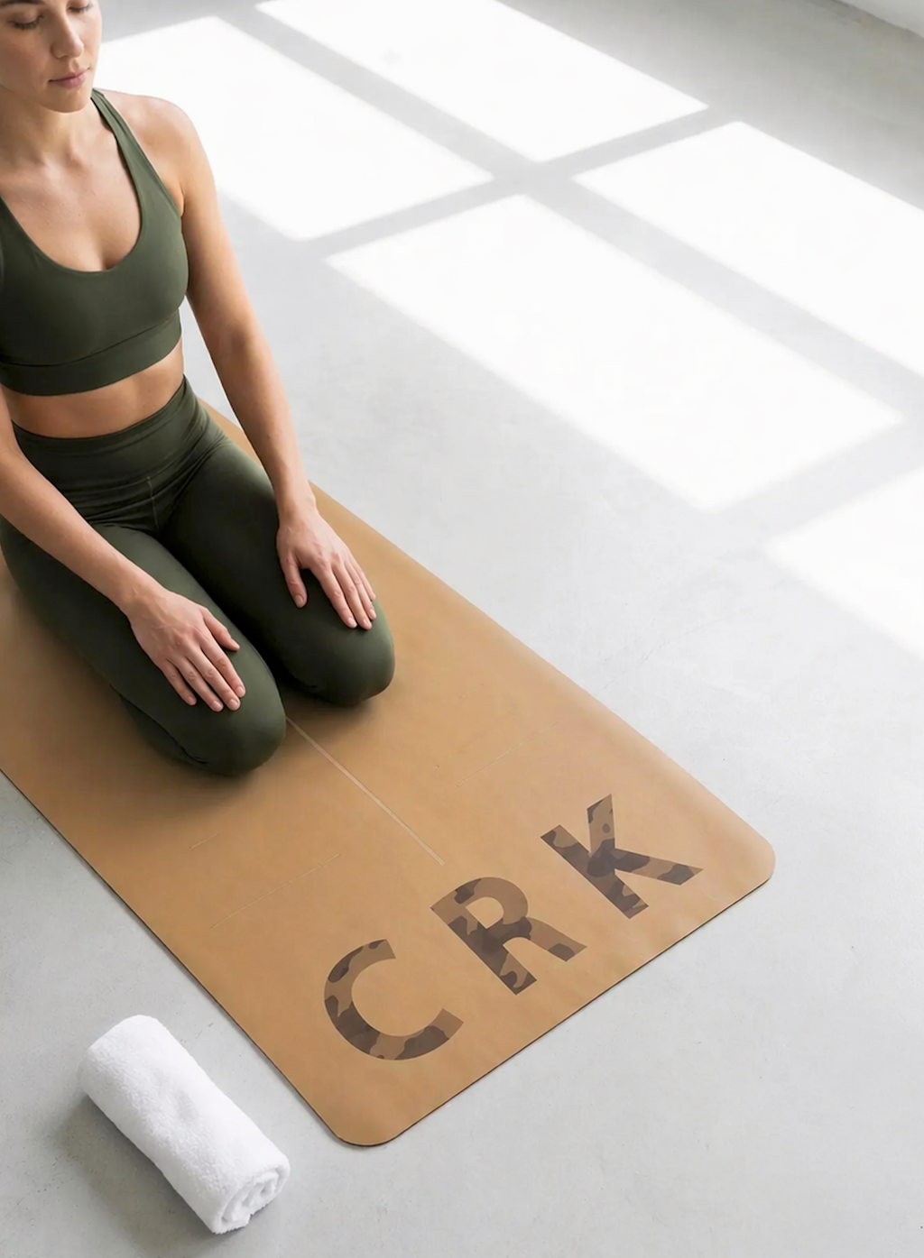The Army Mat • 3mm Thick, Natural Rubber Yoga Mat ✨ NEW