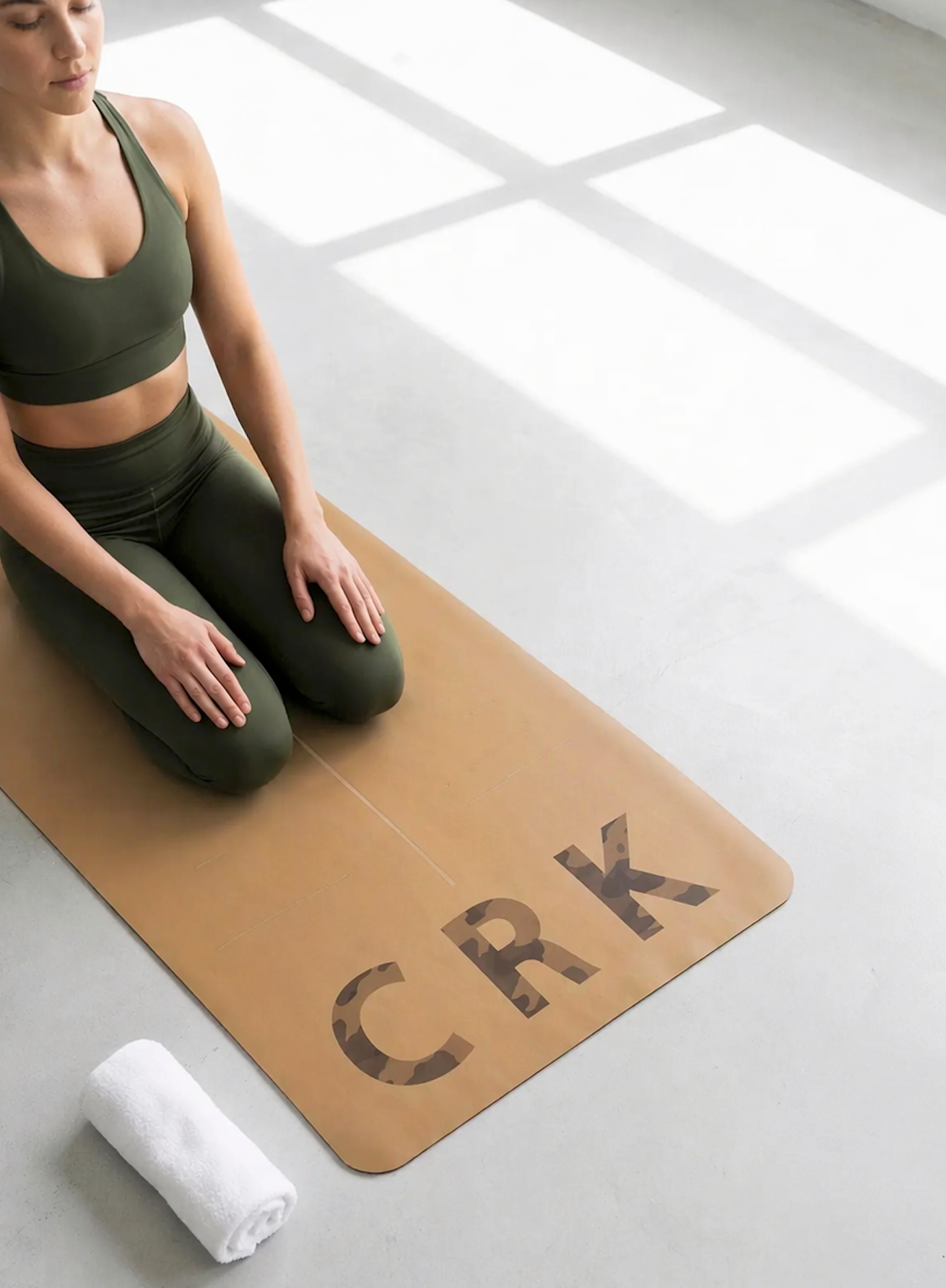The Army Mat • 3mm Thick, Natural Rubber Yoga Mat ✨ NEW